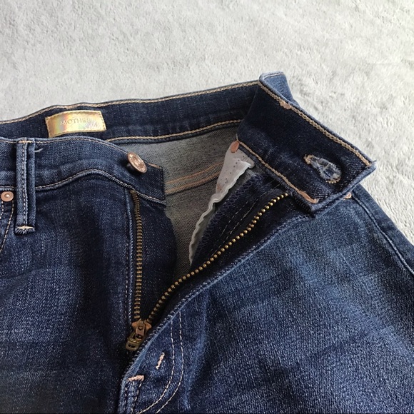 MOTHER The Charmer Fray Patch Shorts Girl Crush 24 - Picture 7 of 15